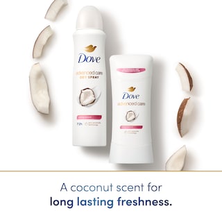 Foto 2 | Desodorante Antitranspirante Dove Advanced Care Caring Coconut - Venta Internacional