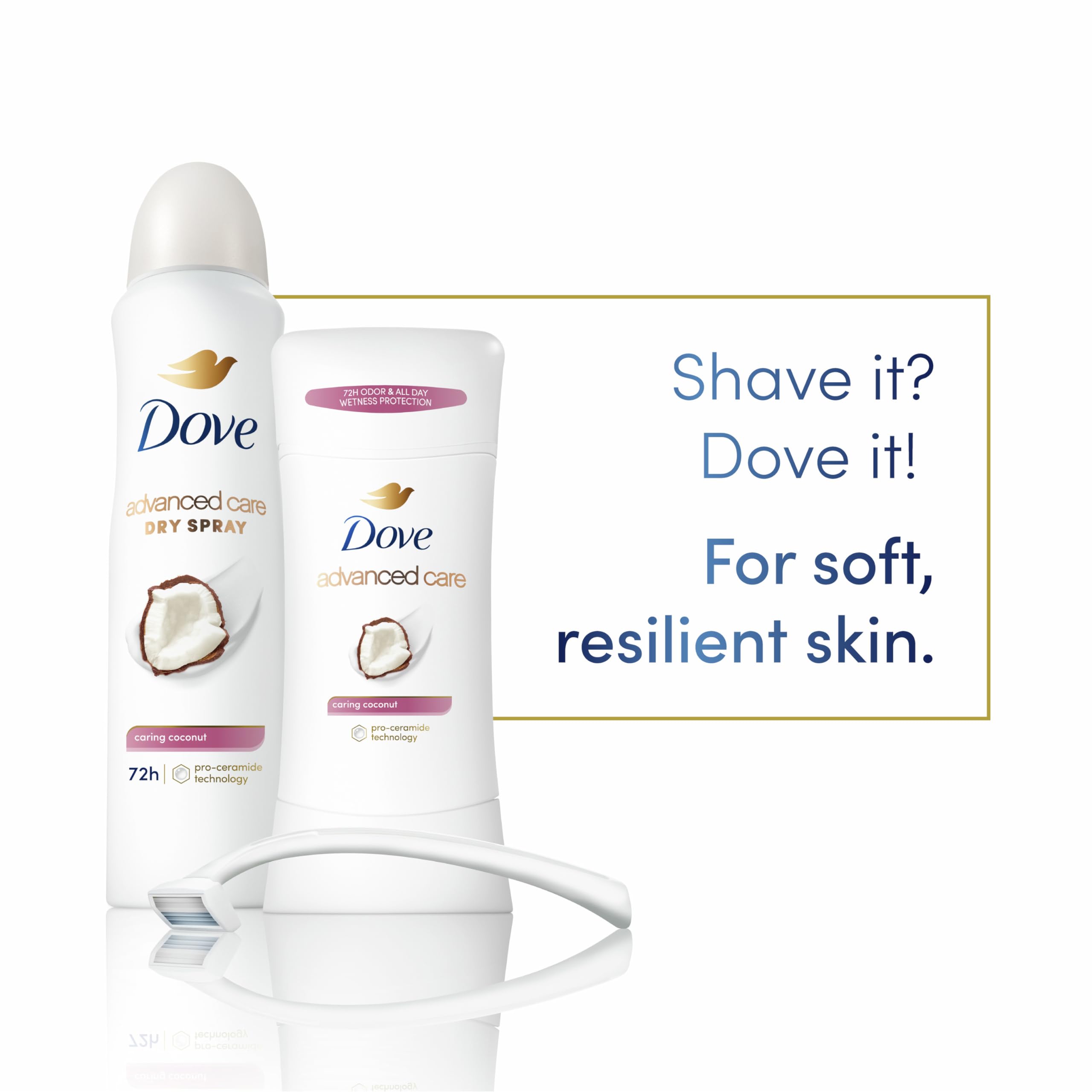 Foto 4 pulgar | Desodorante Antitranspirante Dove Advanced Care Caring Coconut - Venta Internacional