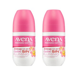 Foto 1 | Desodorante Roll-on Avena Instituto Español Suave 75 Ml, Paquete De 2 - Venta Internacional.
