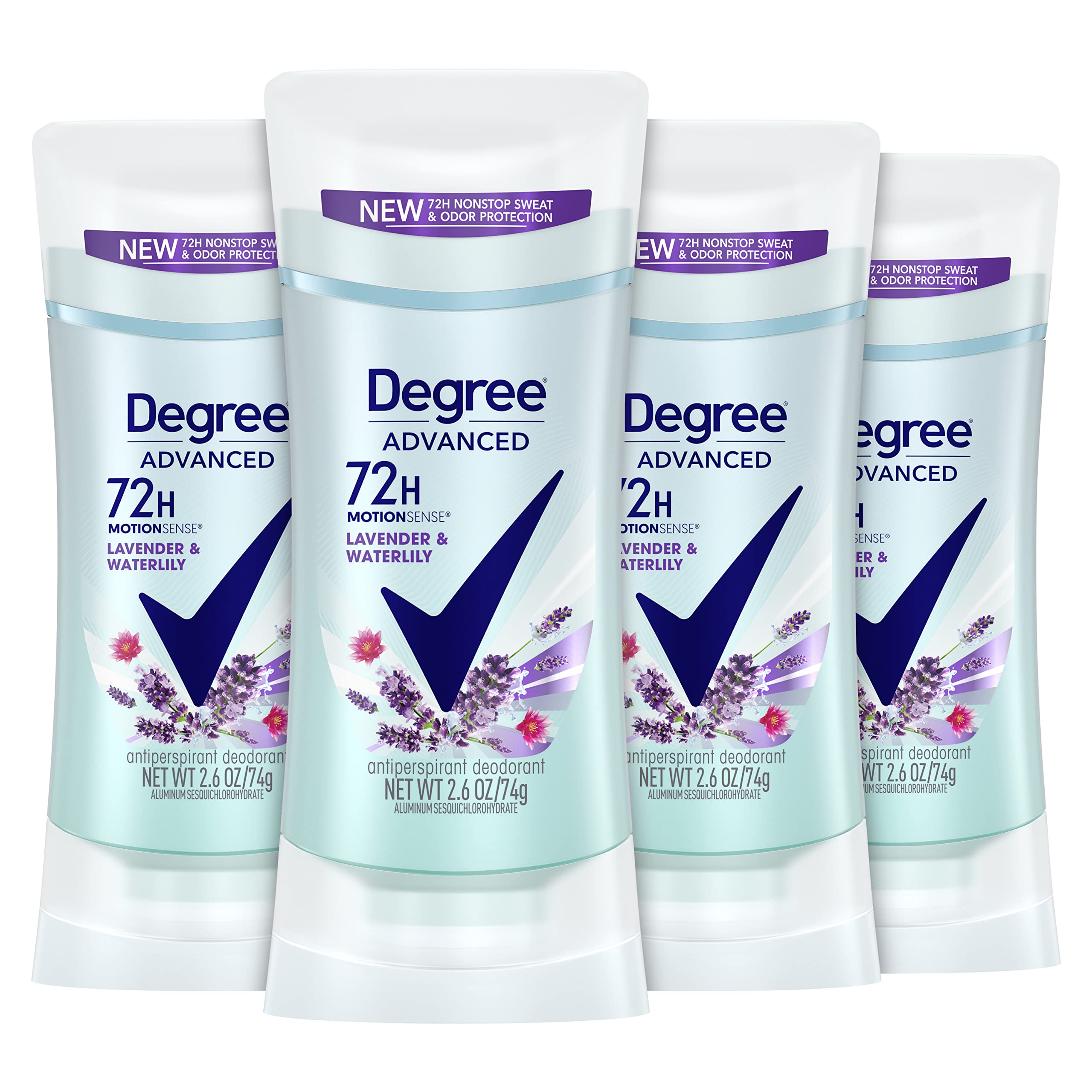 Foto 1 | Desodorante Antitranspirante, Protección Contra El Sudor De 72 Horas, 4 X 75 Ml - Venta Internacional.