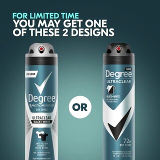 Foto 2 | Desodorante Antitranspirante en Aerosol Seco Degree Men 110 ml 3 Piezas - Venta Internacional