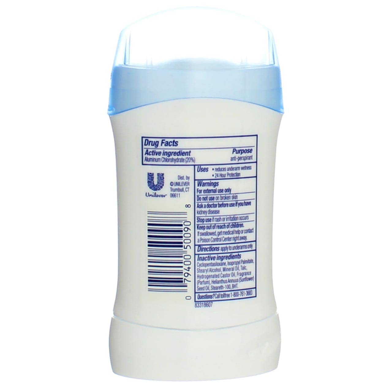 Foto 4 pulgar | Desodorante Dove Antitranspirante Invisible Solid Fresh, 45 Ml, Paquete De 5 - Venta Internacional.