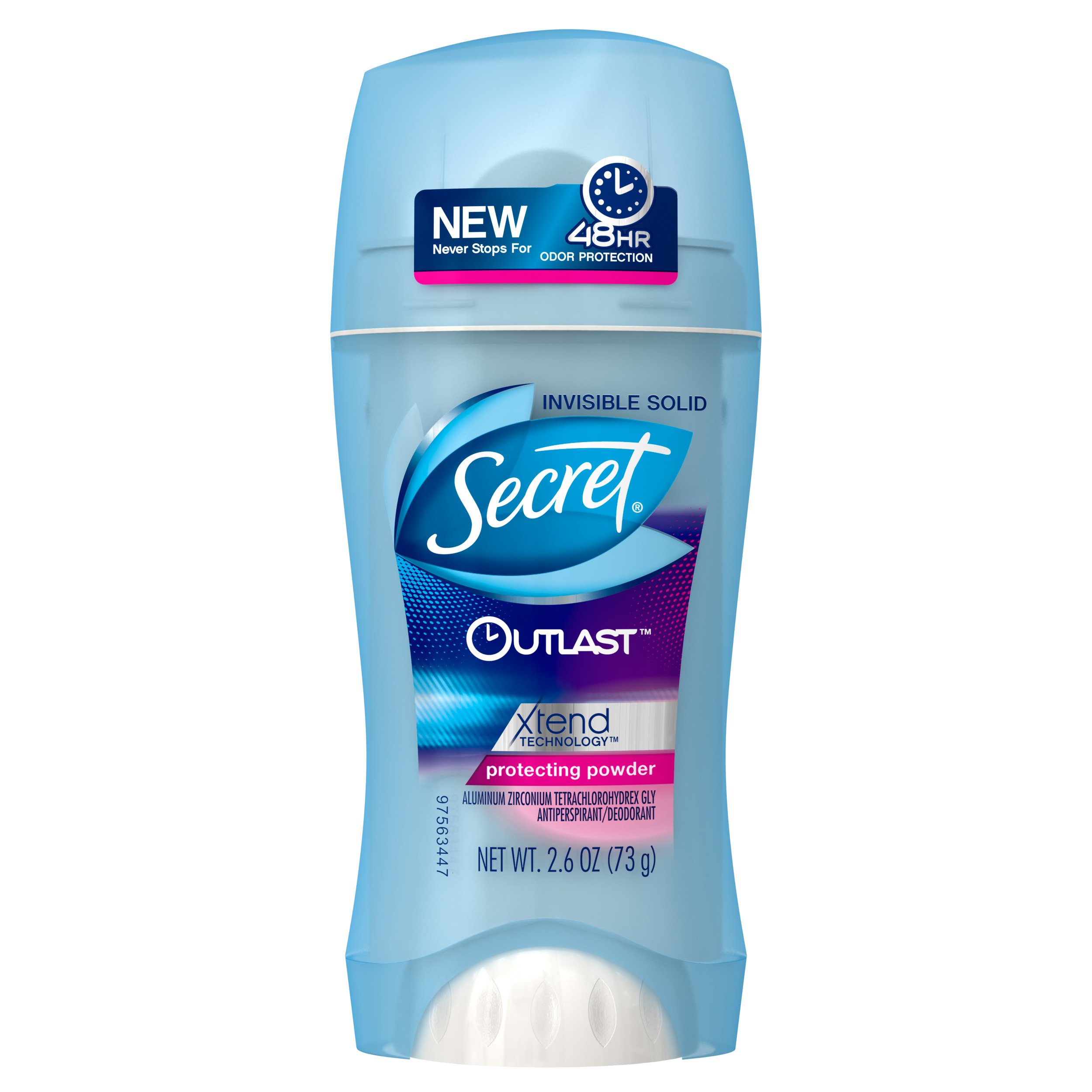 Foto 2 pulgar | Desodorante Antitranspirante Secret Outlast En Polvo Protector 75 Ml - Venta Internacional.