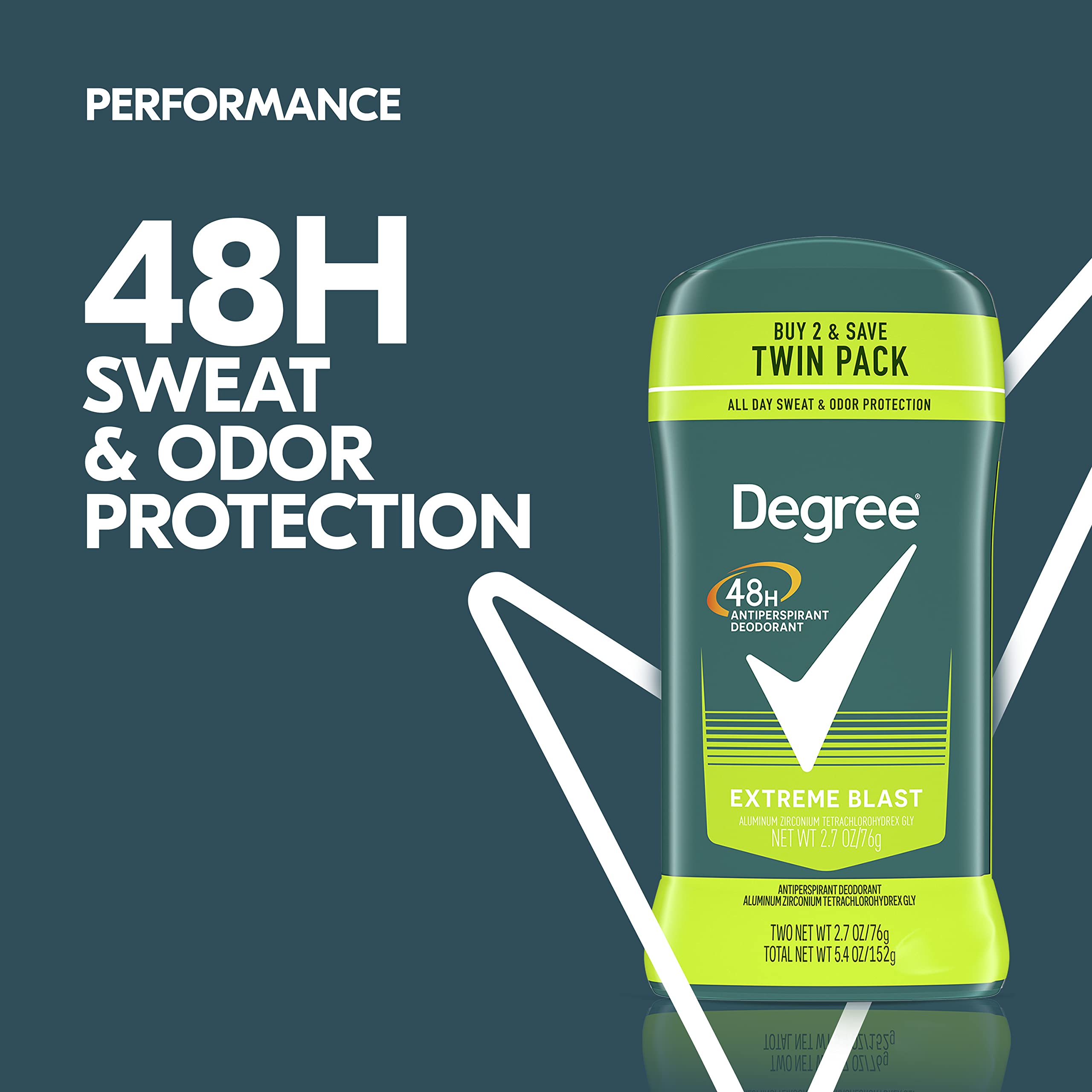Foto 4 pulgar | Desodorante Antitranspirante Degree Men Original, 80 Ml, Paquete Doble - Venta Internacional.