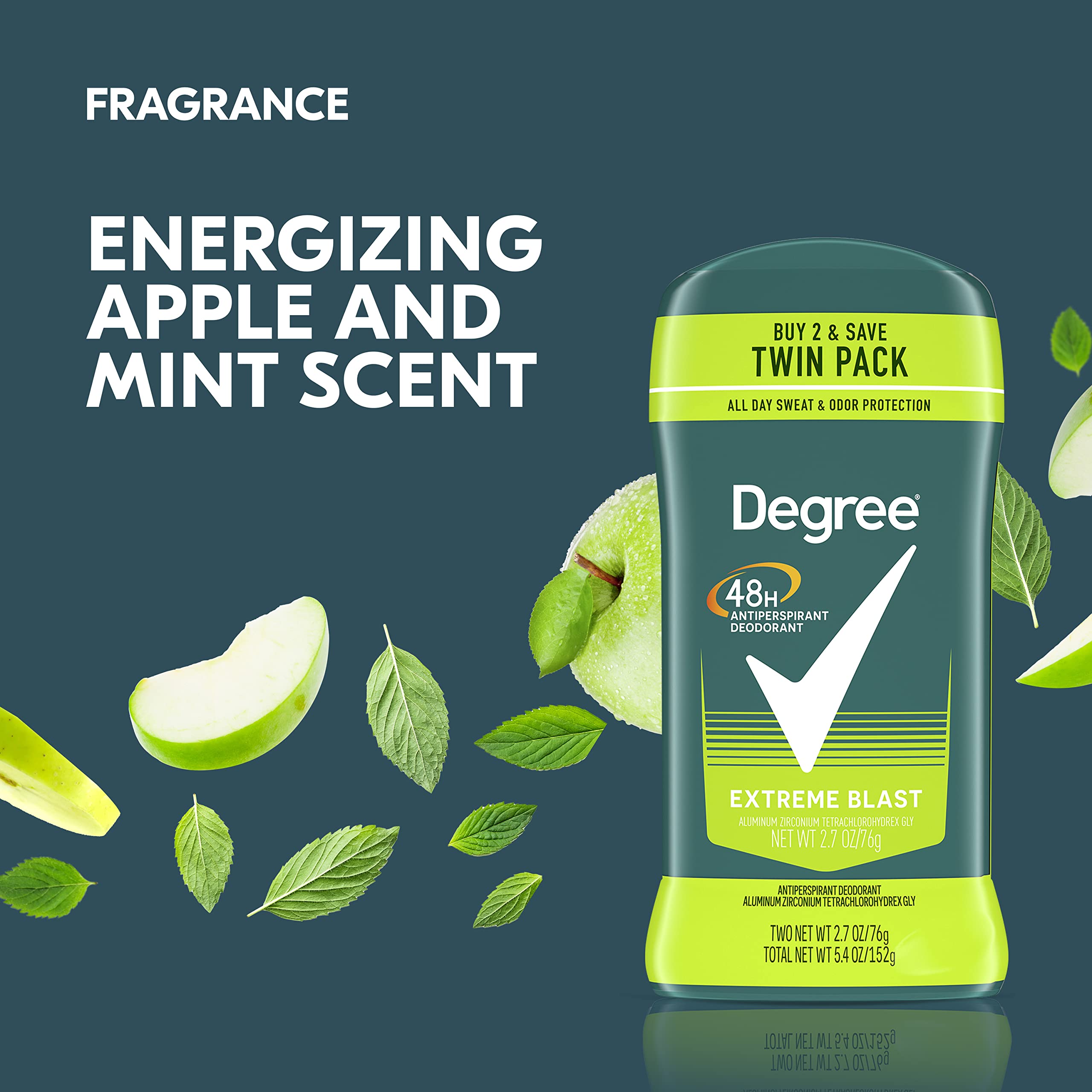 Foto 4 | Desodorante Antitranspirante Degree Men Original, 80 Ml, Paquete Doble - Venta Internacional.