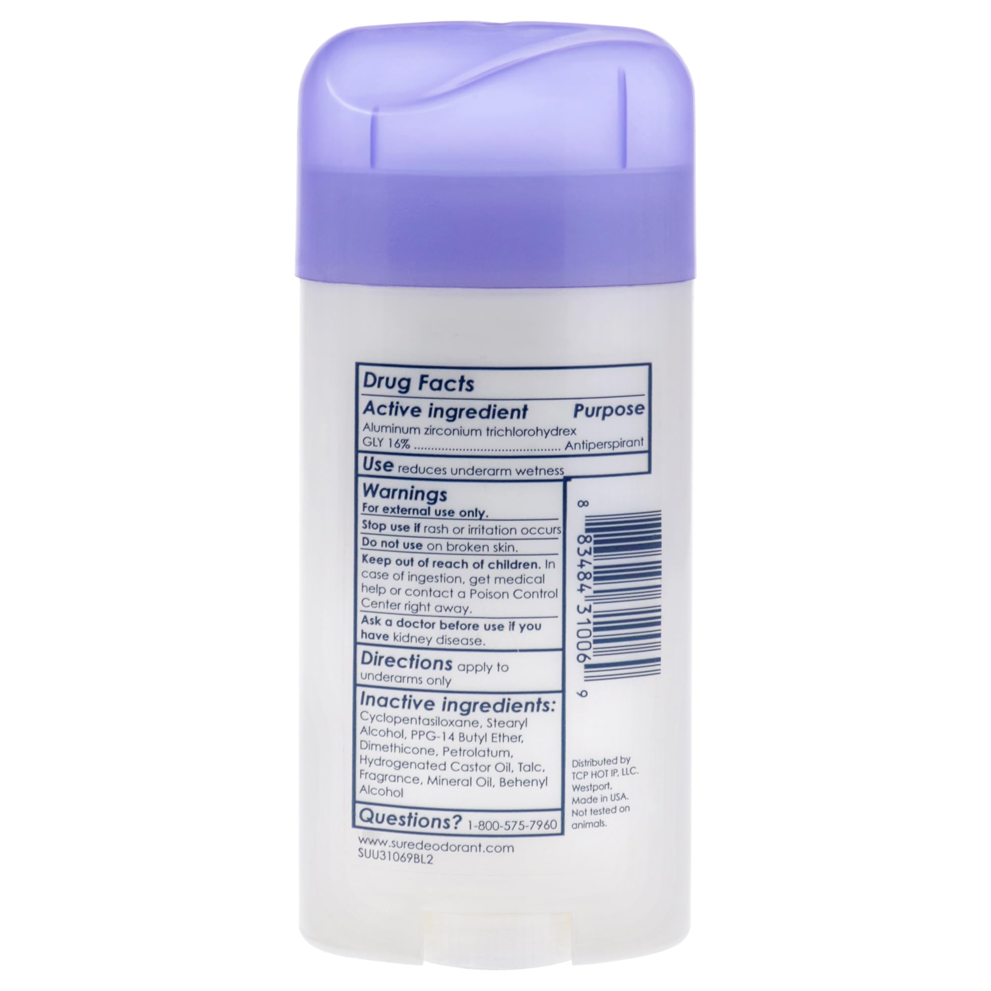 Foto 4 pulgar | Desodorant Sure Antitranspirante Invisible Solid Fresh 75 Ml X 6 - Venta Internacional.