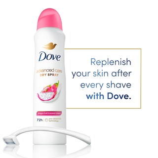 Foto 5 | Desodorante Antitranspirante En Aerosol Dove Advanced Care Women - Venta Internacional.