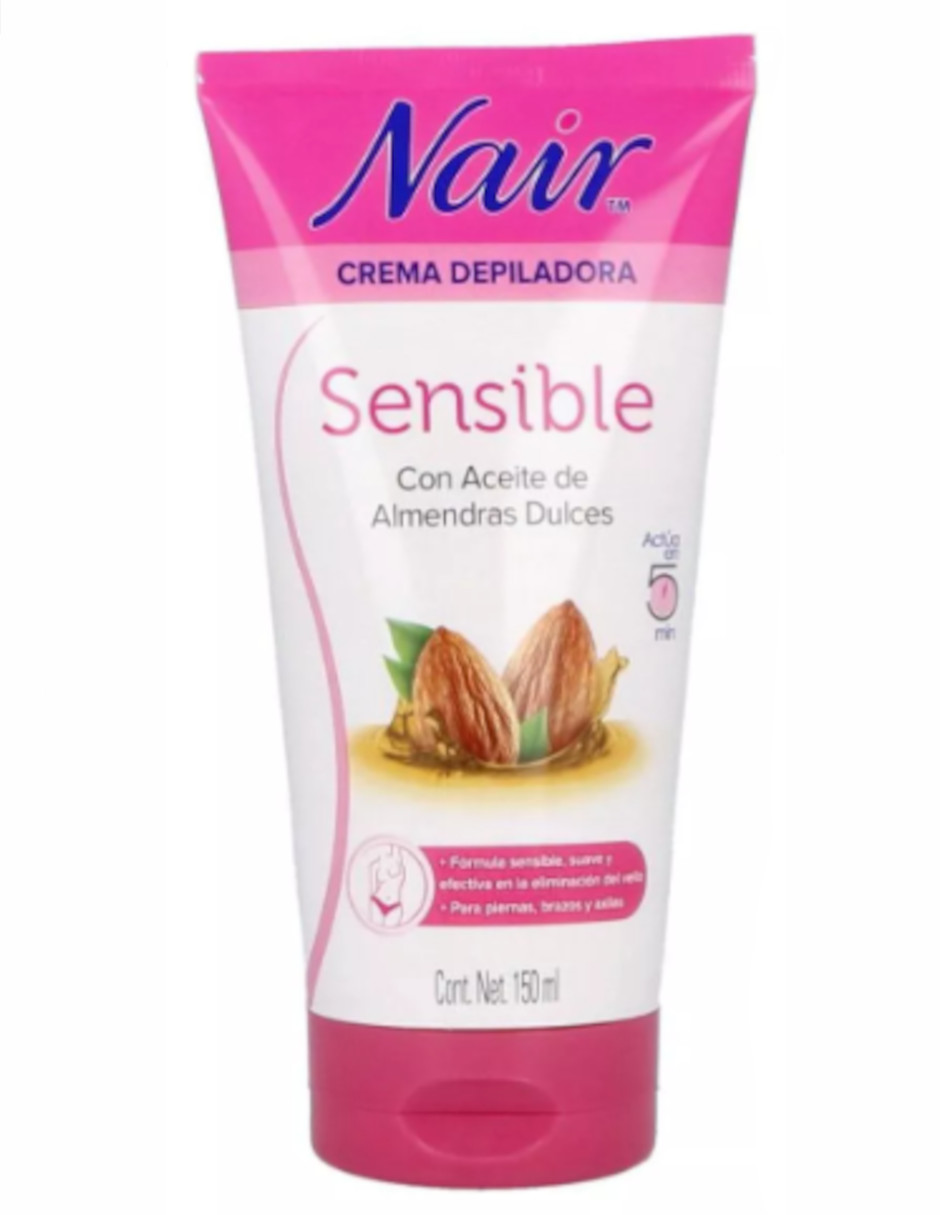 Foto 3 pulgar | Nair Crema Depiladora Para Piel Sensible + Termo Güish Gratis