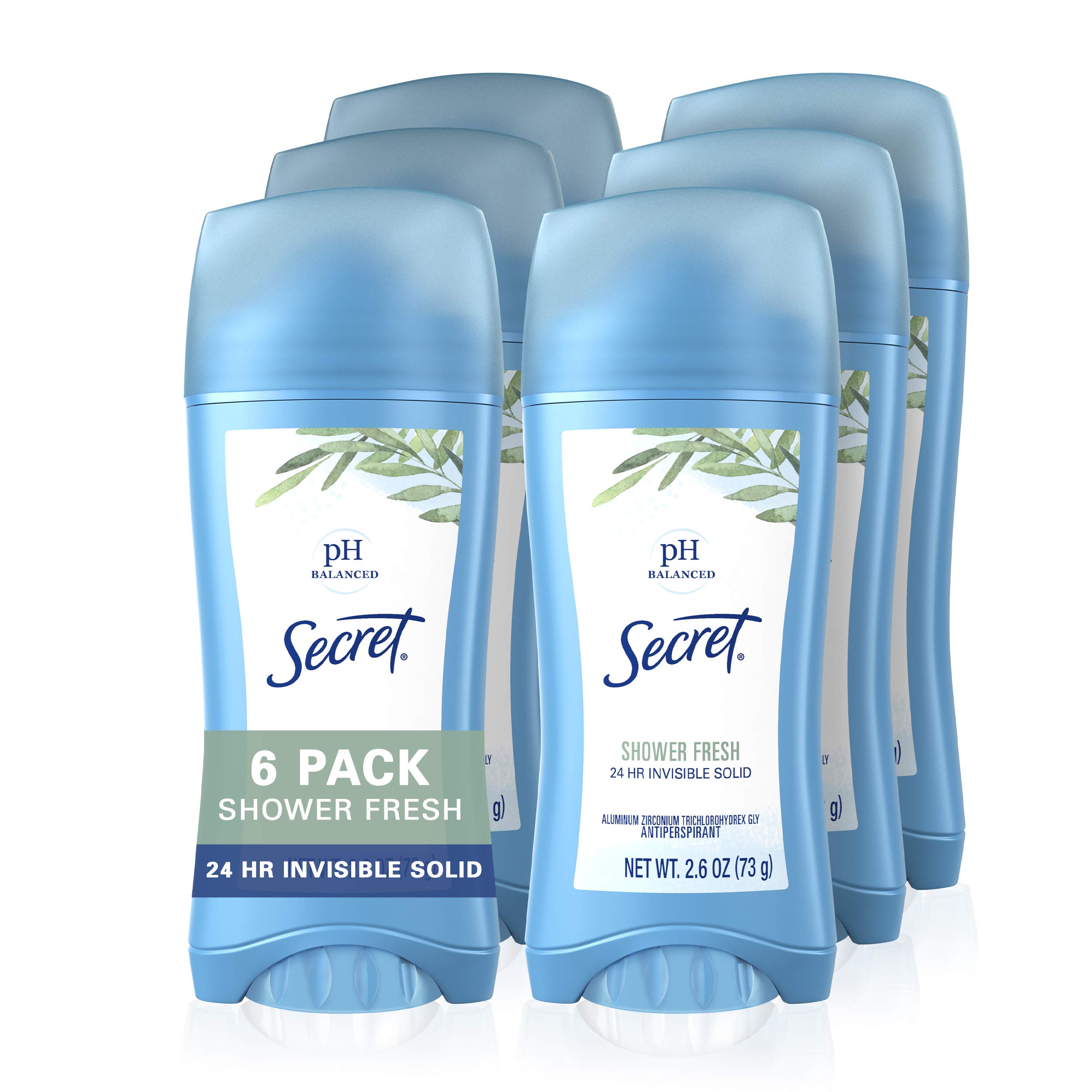 Foto 2 pulgar | Desodorante Antitranspirante Secret Shower Fresh Women, 75 Ml, Paquete De 6 - Venta Internacional.