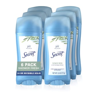 Foto 1 | Desodorante Antitranspirante Secret Shower Fresh Women, 75 Ml, Paquete De 6 - Venta Internacional.