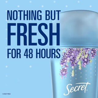 Foto 2 | Antitranspirante Y Desodorante Secret Fresh Luxe Lavender 3 Veces - Venta Internacional.