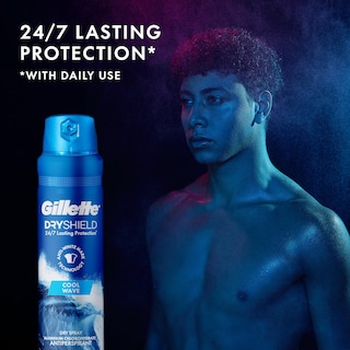 Foto 2 | Desodorante Antitranspirante Gillette Dry Spray Cool Wave, 125 Ml, Paquete De 3 - Venta Internacional.