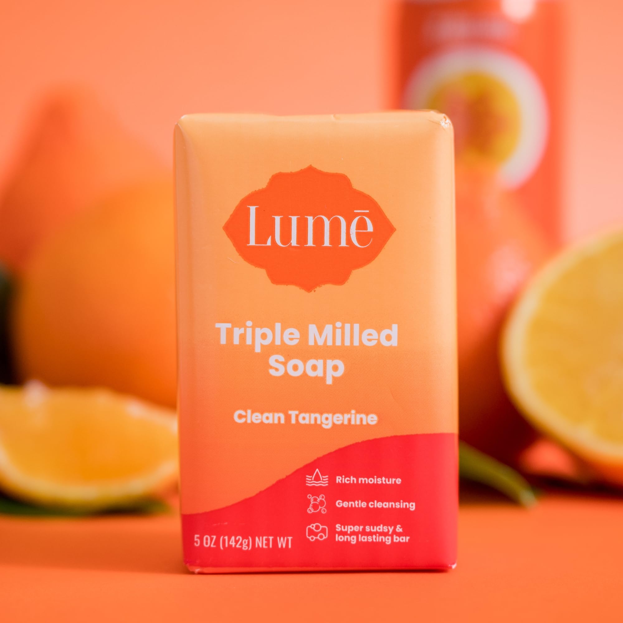 Foto 5 pulgar | Jabón Lume, Rico En Hidratación Y Limpieza Suave, 150 Ml, Clean Tangerine - Venta Internacional.