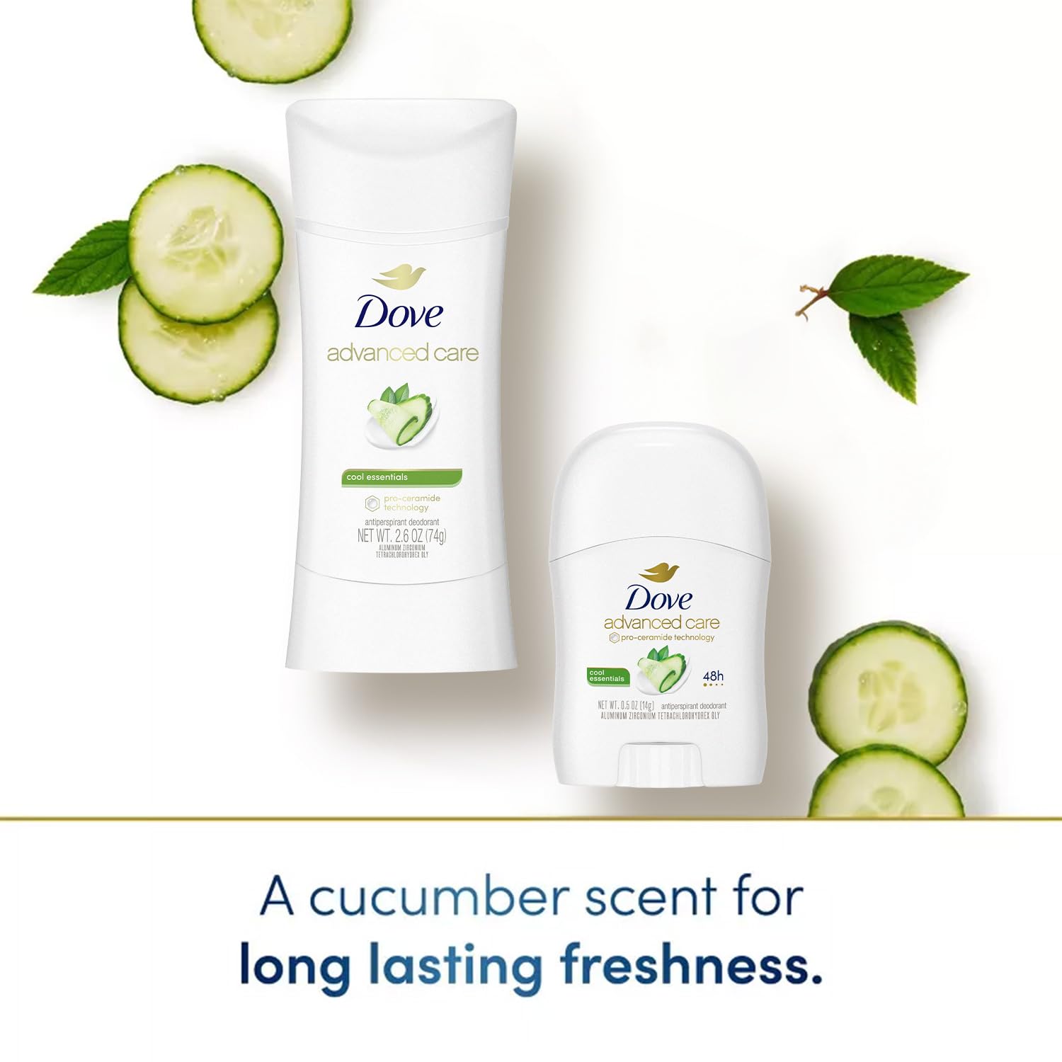 Foto 5 pulgar | Desodorante Dove Advanced Care Cool Essentials, 75 Ml, Juego De 3 Piezas - Venta Internacional.
