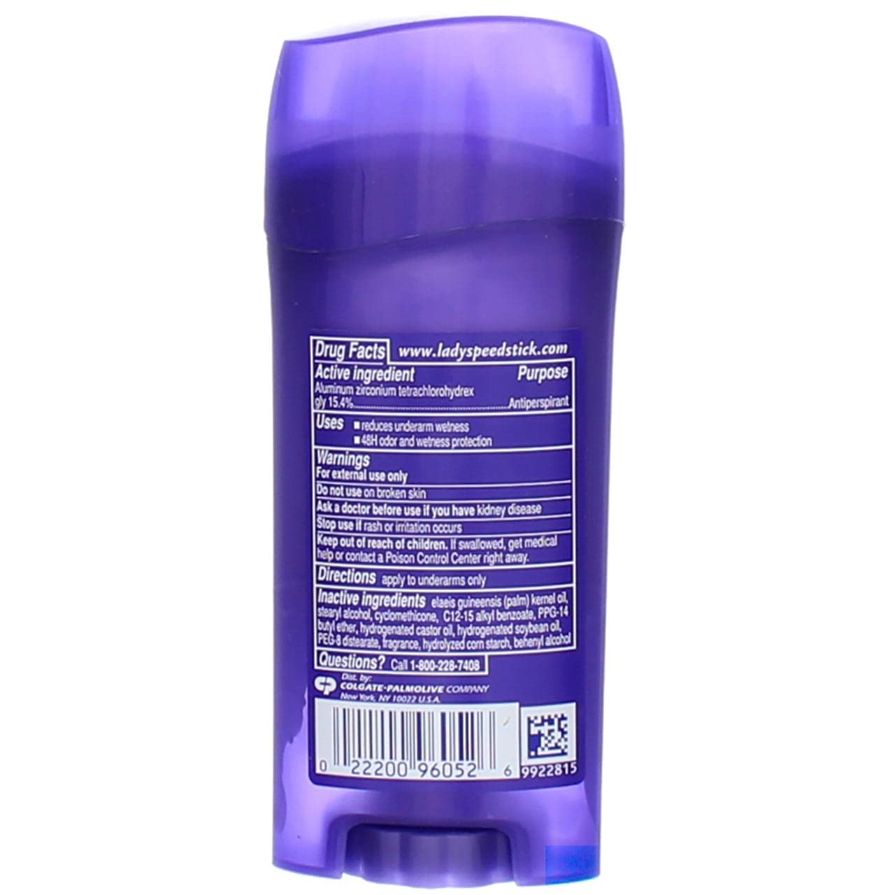 Foto 5 pulgar | Desodorante Antitranspirante Lady Speed Stick Invisible Dry - Venta Internacional.