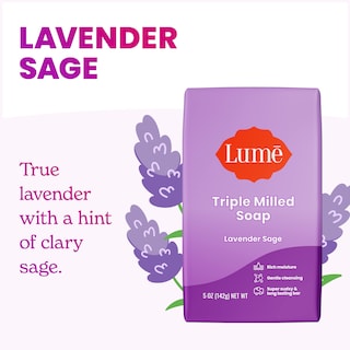 Foto 3 | Jabón Lume, Rico En Hidratación Y Limpieza Suave, 150 Ml, Lavanda Y Salvia - Venta Internacional.