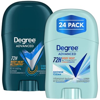 Foto 1 | Desodorante Degree Travel 72h, 14 Ml, Paquete De 24 (12 Cool Rush Y 12 Shower Clean) - Venta Internacional.