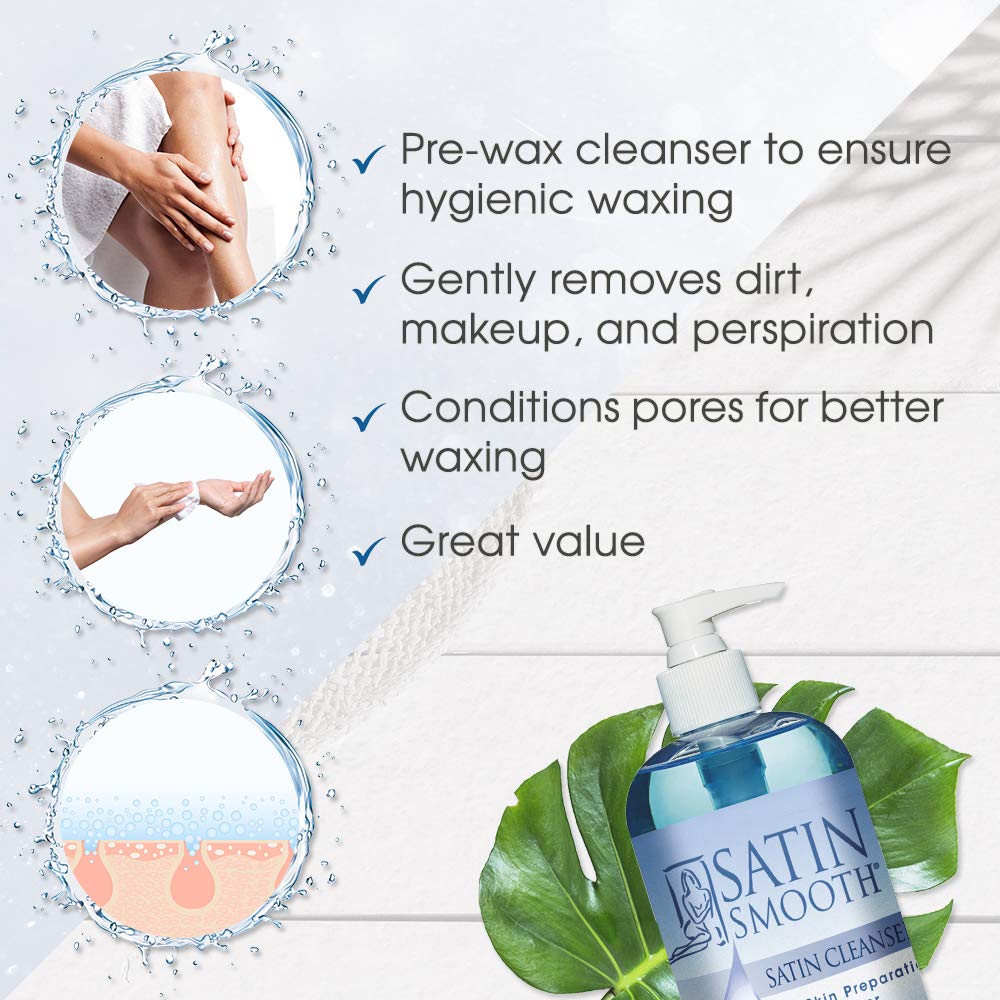 Foto 4 pulgar | Limpiador Satin Smooth Satin Cleanser, Preparado Para La Piel, 480 Ml - Venta Internacional.