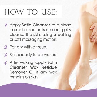 Foto 5 | Limpiador Satin Smooth Satin Cleanser, Preparado Para La Piel, 480 Ml - Venta Internacional.