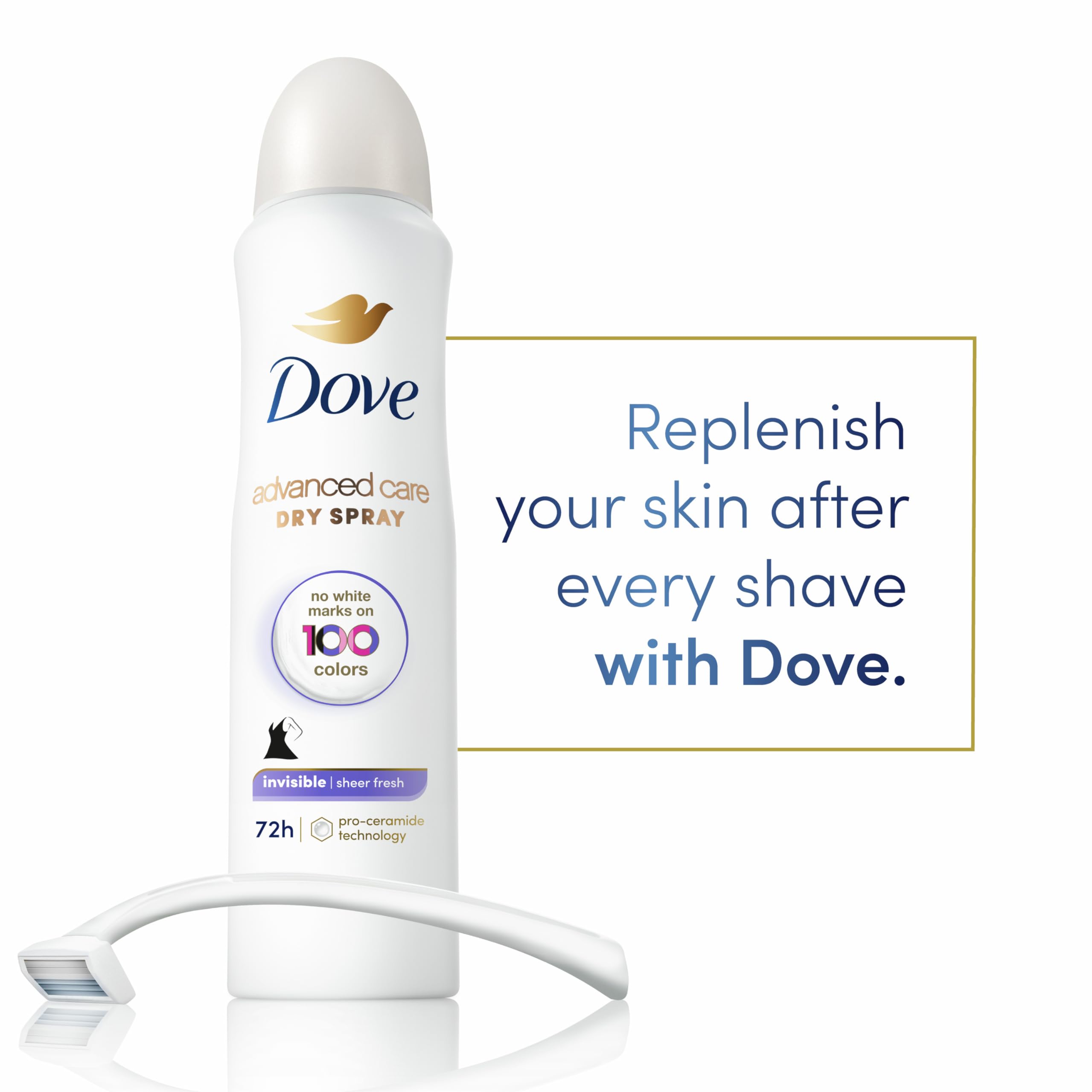 Foto 3 pulgar | Desodorante Antitranspirante Dove Advanced Care Sheer Fresh 112 Ml - Venta Internacional.