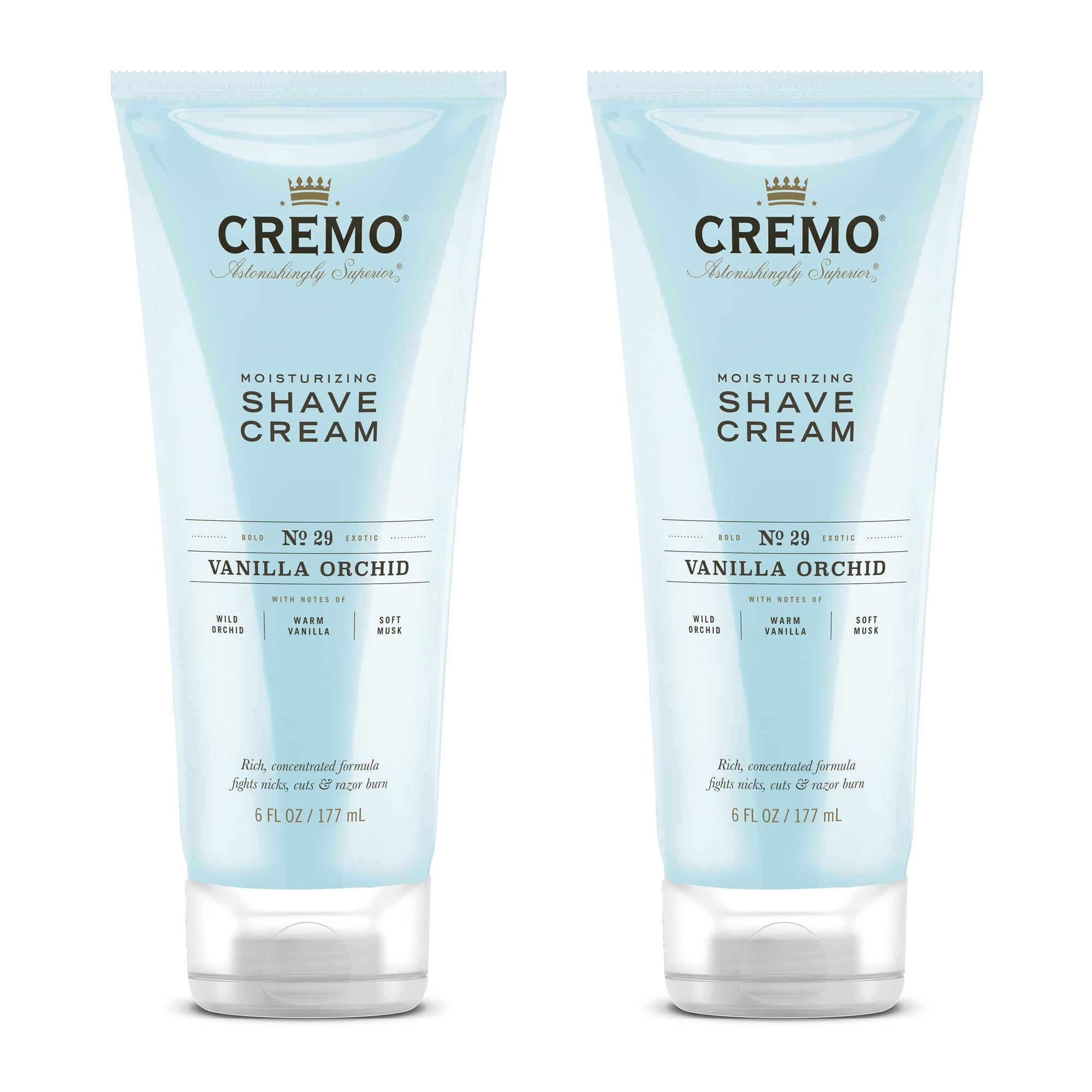 Foto 2 pulgar | Crema De Afeitar Cremo Vanilla And Orchid 180 Ml (paquete De 2) Para Mujer - Venta Internacional.
