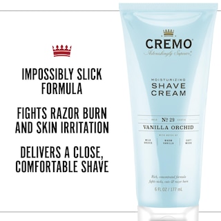 Foto 3 | Crema De Afeitar Cremo Vanilla And Orchid 180 Ml (paquete De 2) Para Mujer - Venta Internacional.