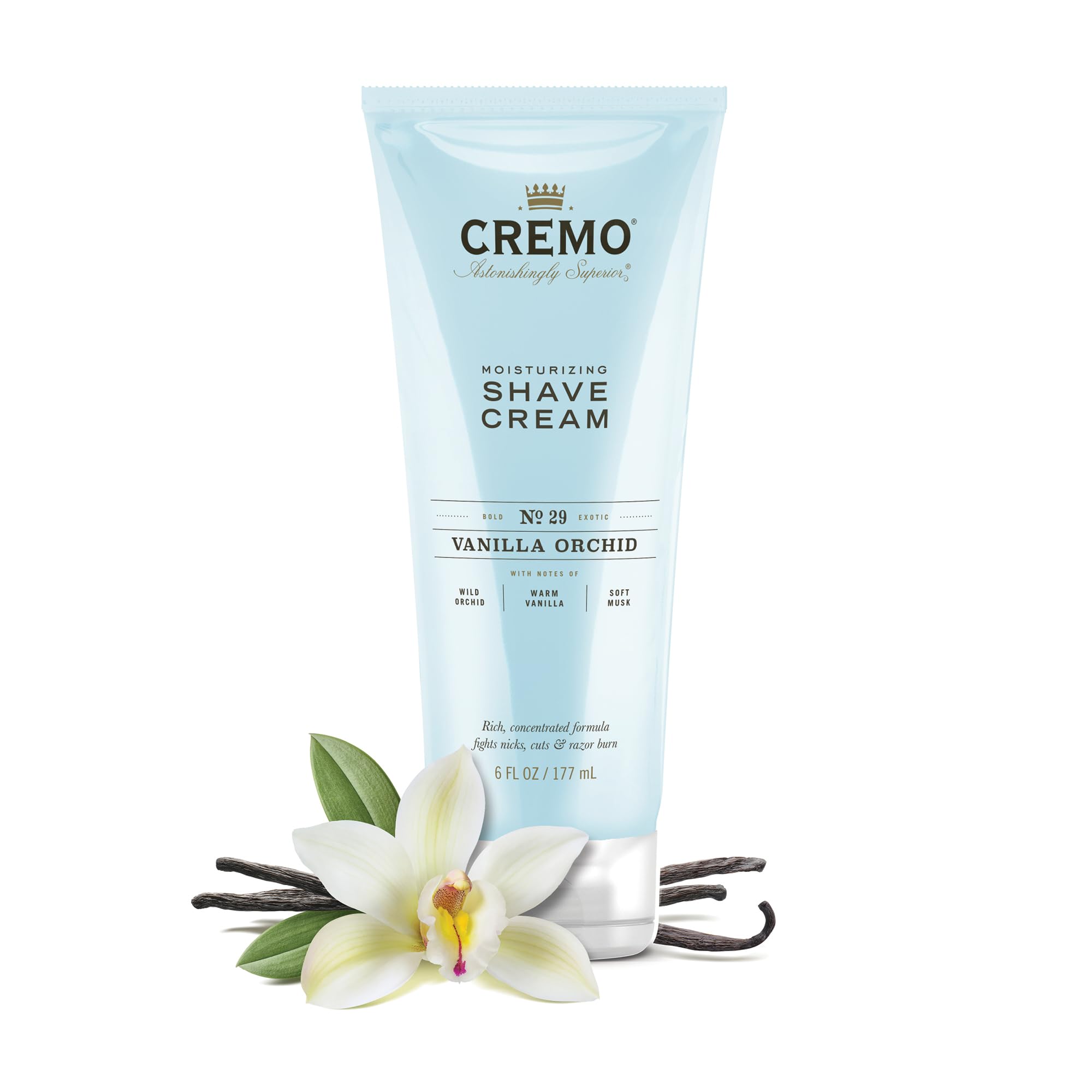 Foto 8 pulgar | Crema De Afeitar Cremo Vanilla And Orchid 180 Ml (paquete De 2) Para Mujer - Venta Internacional.