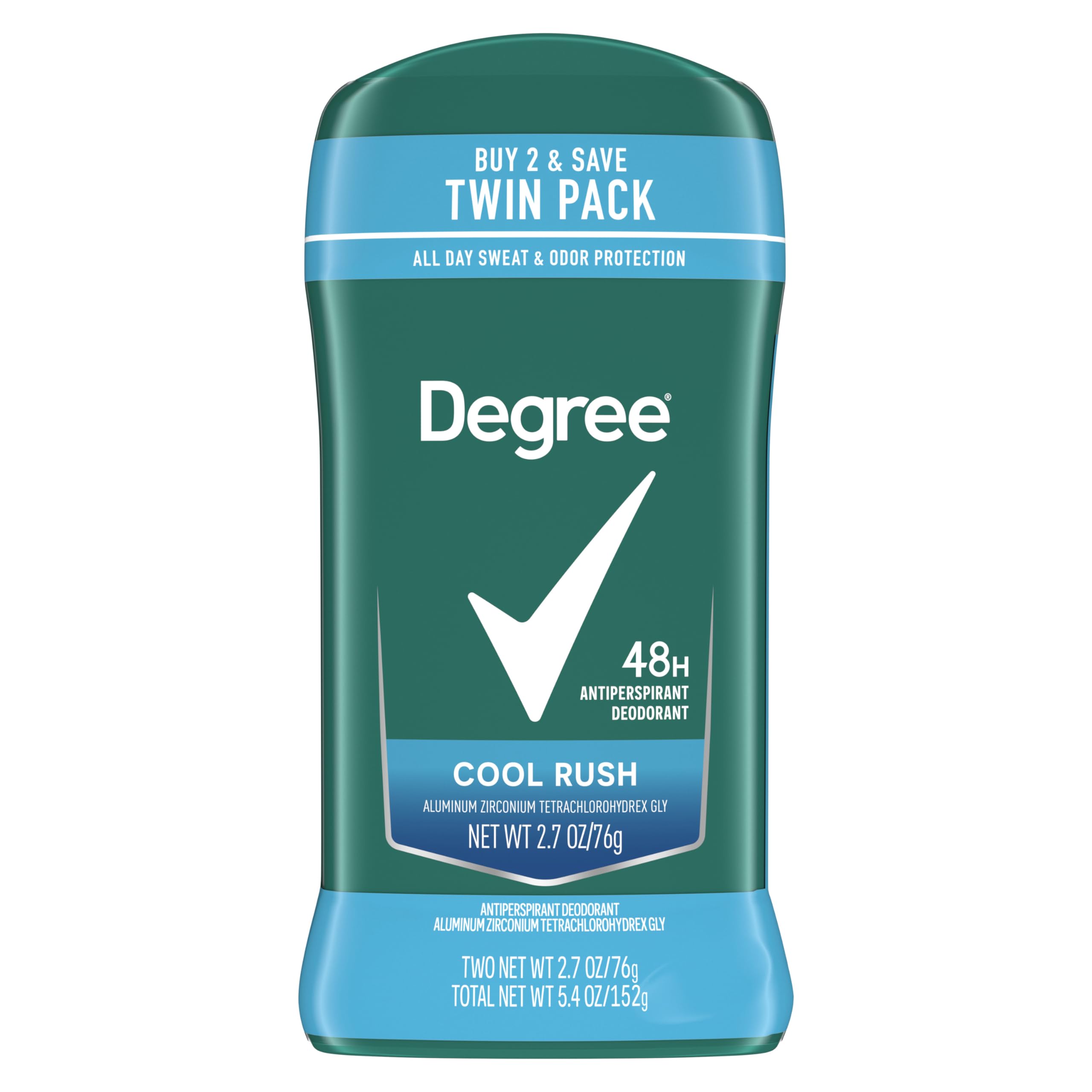 Foto 2 pulgar | Desodorante Antitranspirante Degree Men Original Cool Rush, 80 Ml, 2 Unidades - Venta Internacional.