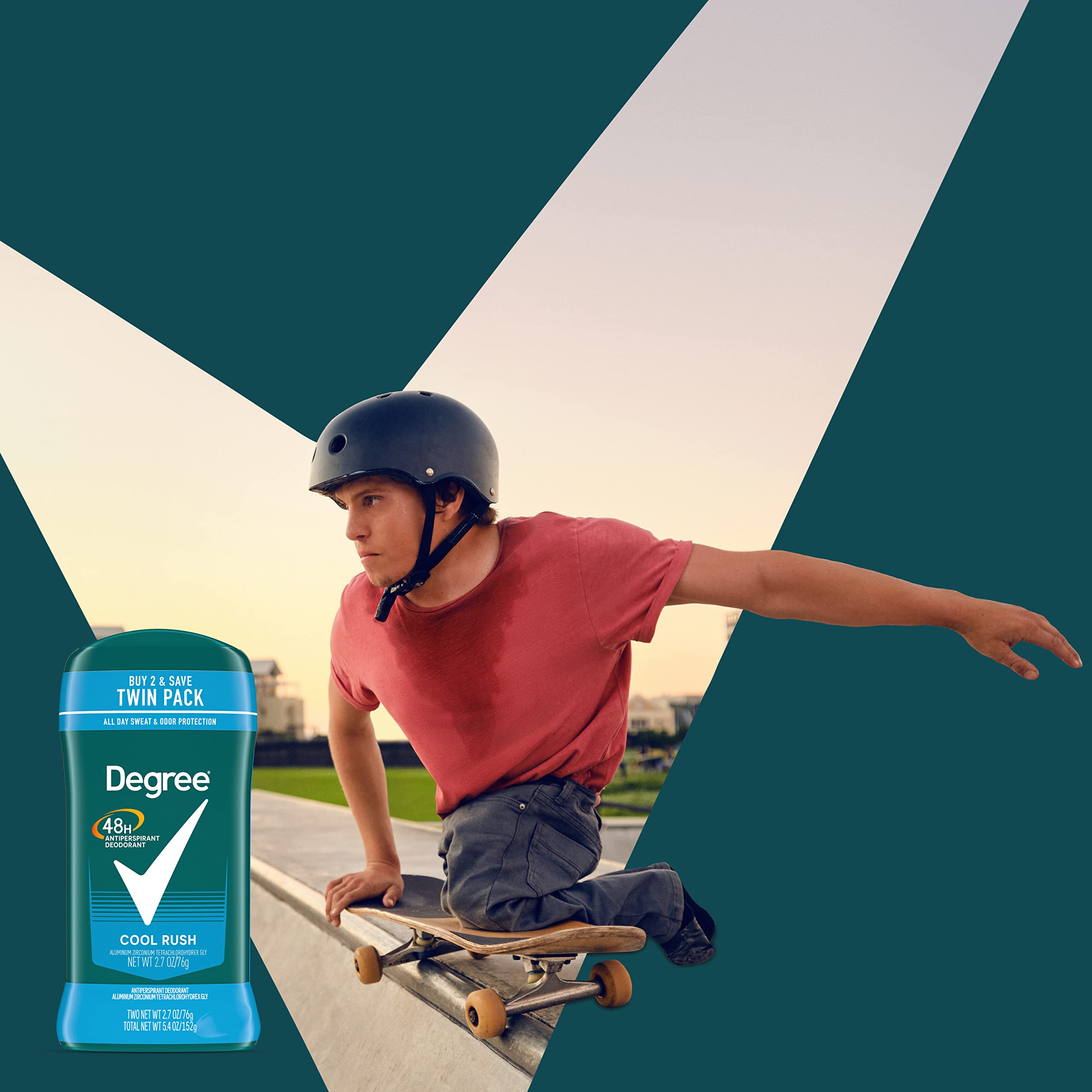 Foto 4 pulgar | Desodorante Antitranspirante Degree Men Original Cool Rush, 80 Ml, 2 Unidades - Venta Internacional.