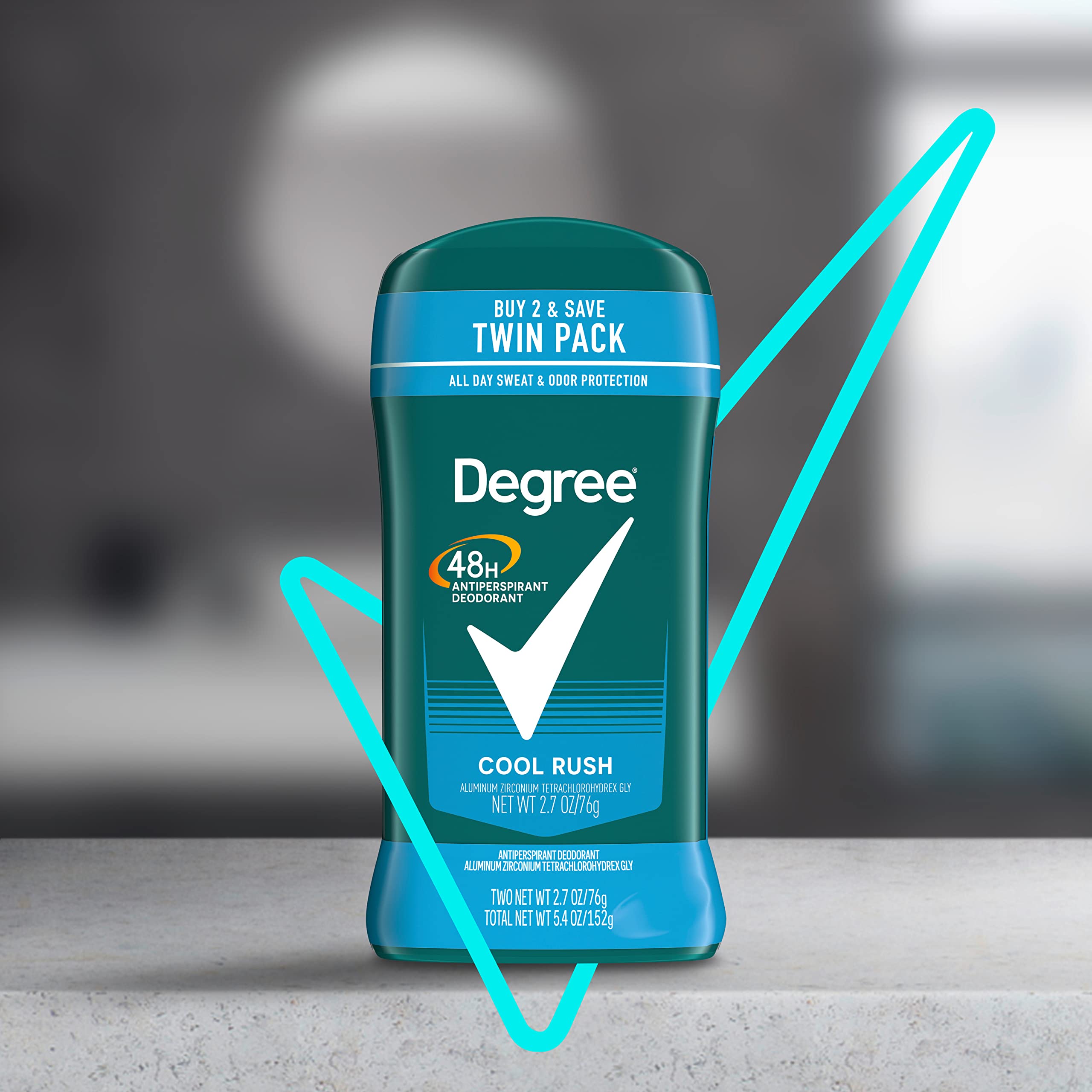 Foto 6 pulgar | Desodorante Antitranspirante Degree Men Original Cool Rush, 80 Ml, 2 Unidades - Venta Internacional.