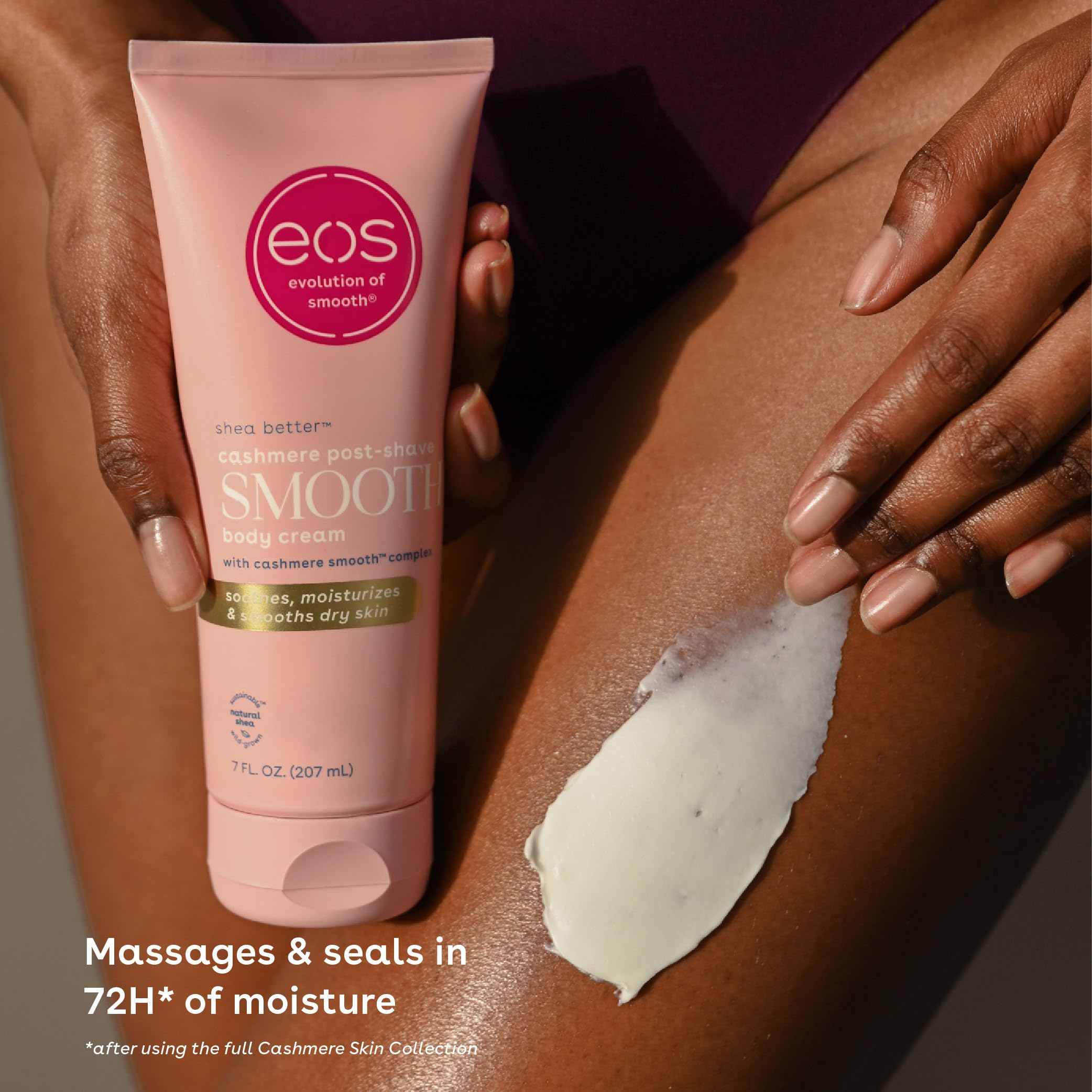 Foto 4 pulgar | Crema De Afeitar Eos Cashmere Skin Collection Vanilla Cashmere 200 Ml - Venta Internacional.