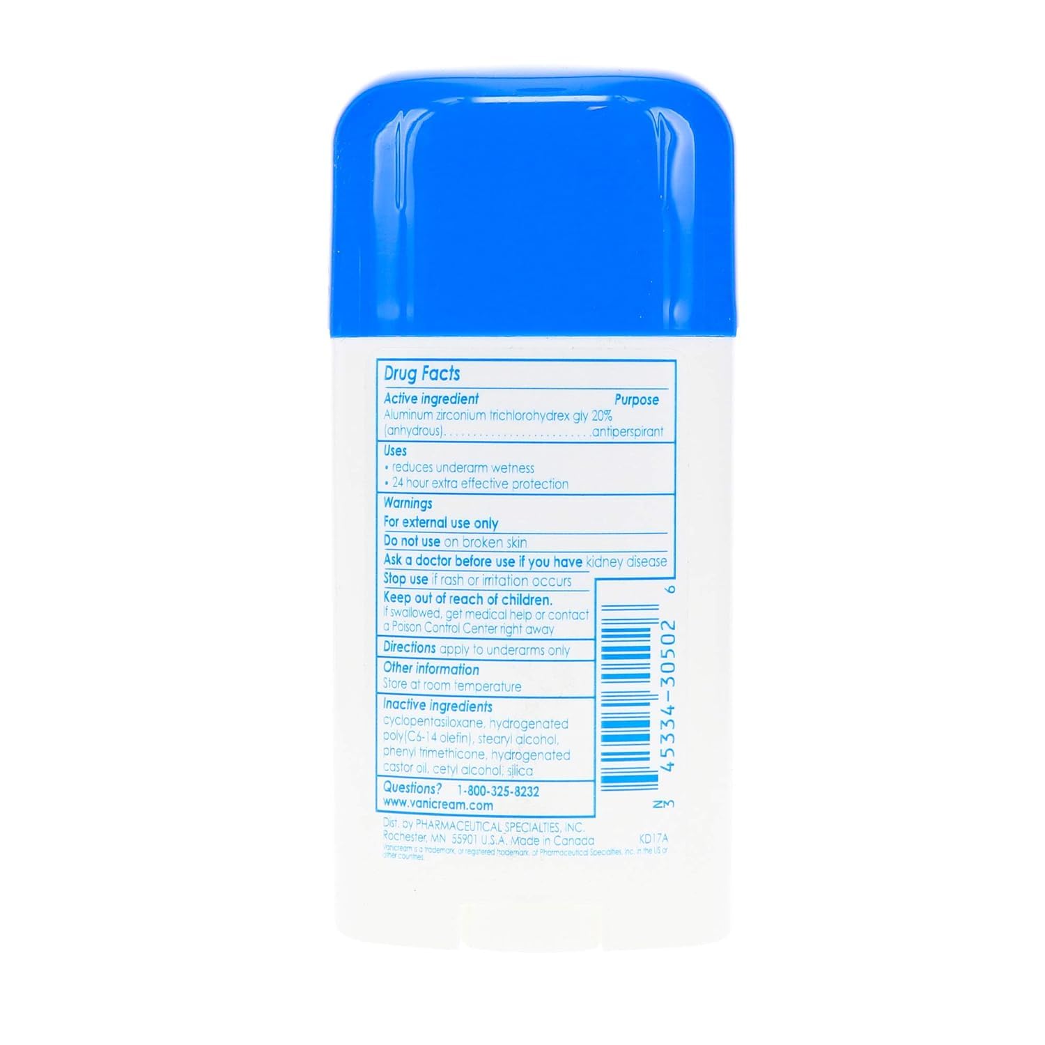 Foto 7 pulgar | Desodorante Antitranspirante Vanicream Clinical Strength 66 Ml X2 - Venta Internacional.
