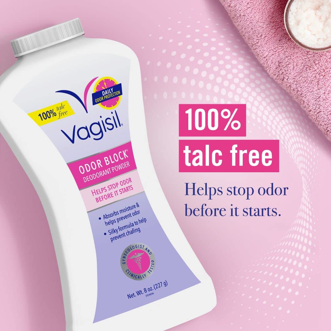 Foto 2 | Desodorante En Polvo Vagisil Odor Block Sin Talco 240 Ml (x1) - Venta Internacional.