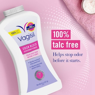 Foto 2 | Desodorante En Polvo Vagisil Odor Block Sin Talco 240 Ml (x1) - Venta Internacional.