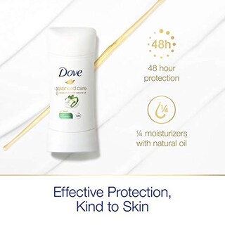 Foto 2 | Antitranspirante Dove Advanced Care Cool Essentials 75 Ml X3 - Venta Internacional.