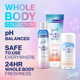 Foto 3 | Crema Deodorant Secret Whole Body Dry Feel 90 Ml Para Mujer - Venta Internacional.