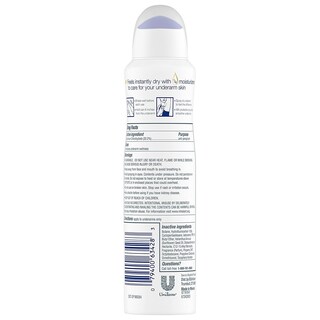Foto 3 | Spray Antitranspirante Dove Dry Invisible Sheer Fresh 107 G X 3 - Venta Internacional.