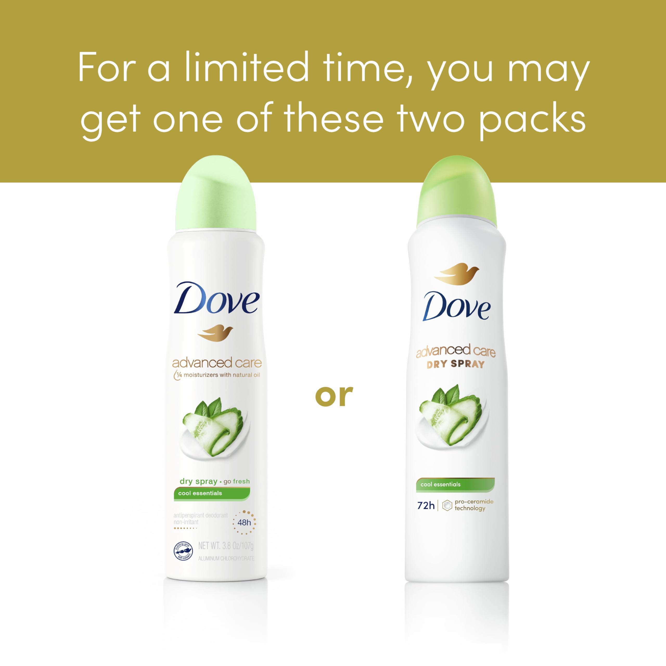 Foto 5 pulgar | Desodorante Antitranspirante Dove Advanced Care Dry Spray 110 Ml - Venta Internacional