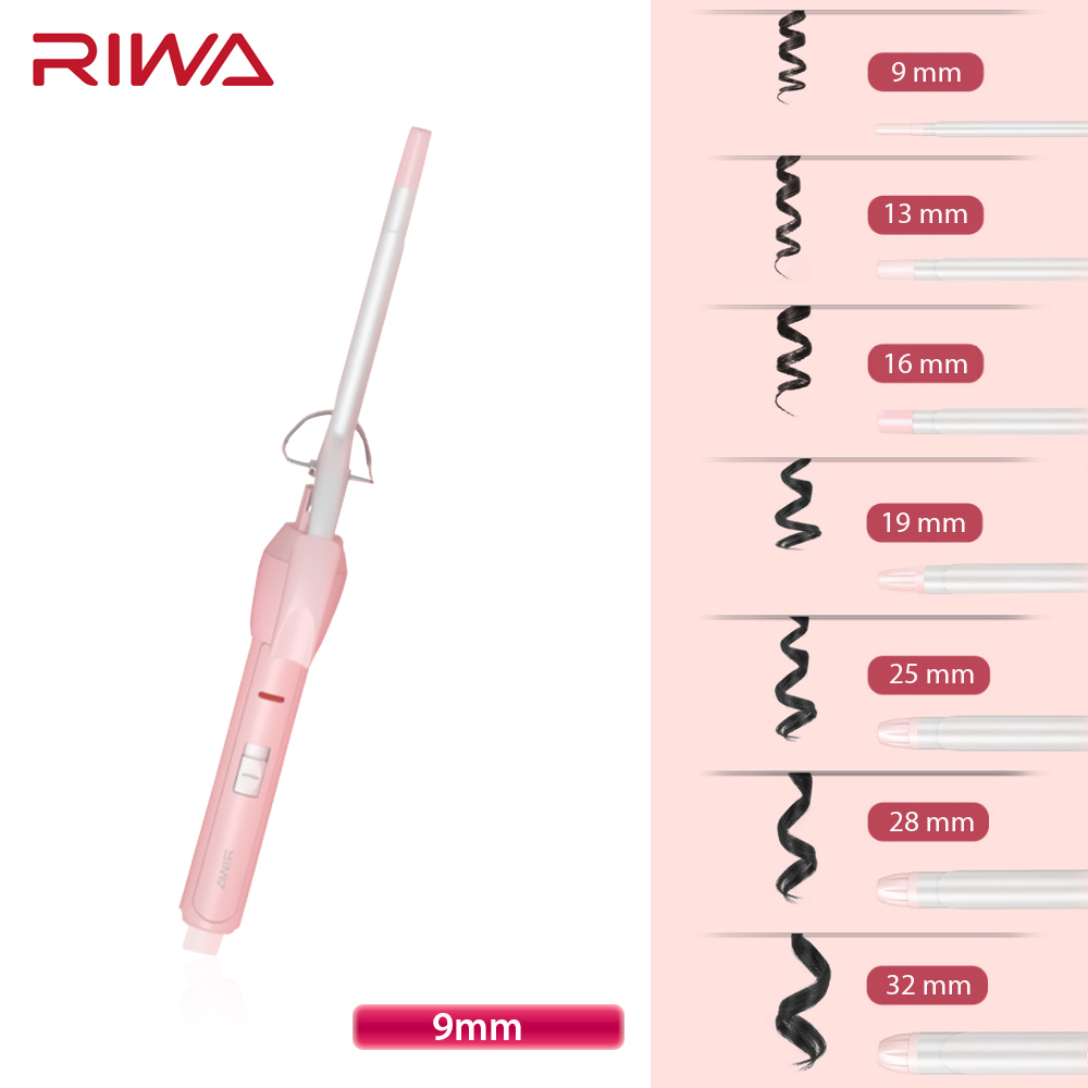 Foto 2 pulgar | Venta Internacional-rizador De Pelo Eléctrico Riwa Con Revestimiento Cerámico