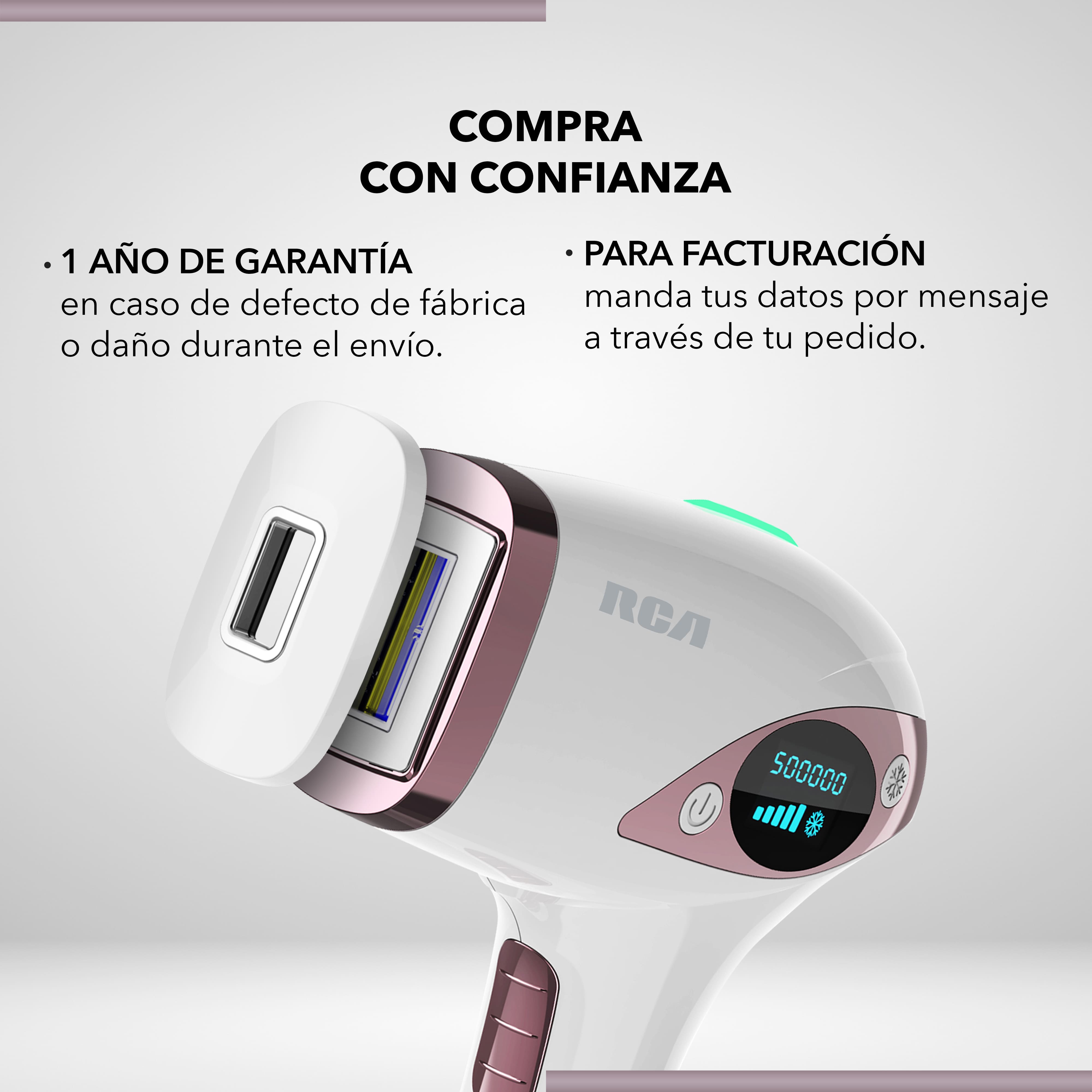 Foto 8 | Depiladora de Luz RCA Pulsada con Función de Enfriamiento Rc-ipl5
