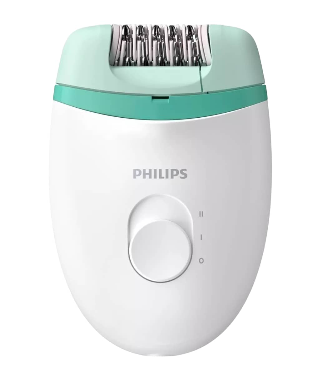 Depiladora Essential Philips Satinelle color Celeste $1,389