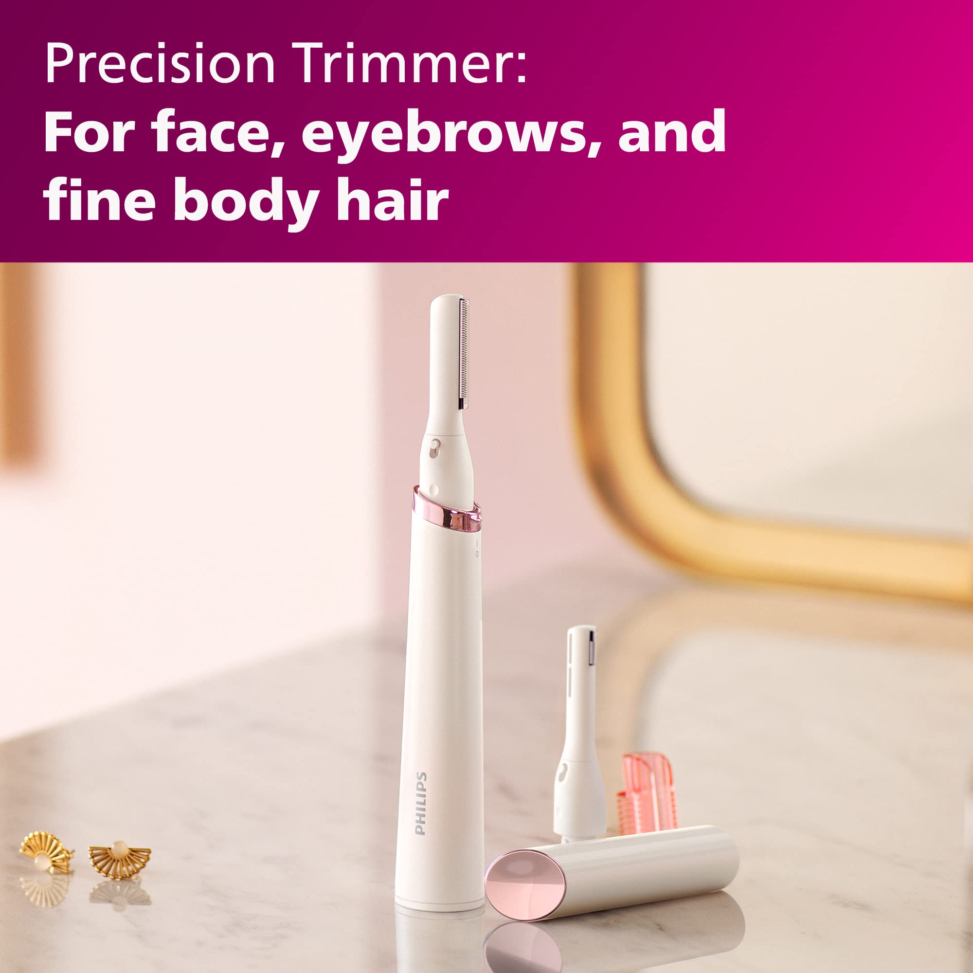 Foto 3 | Paquete Recortadora Philips Beauty Brt387/90 Bikini & Precision - Venta Internacional.