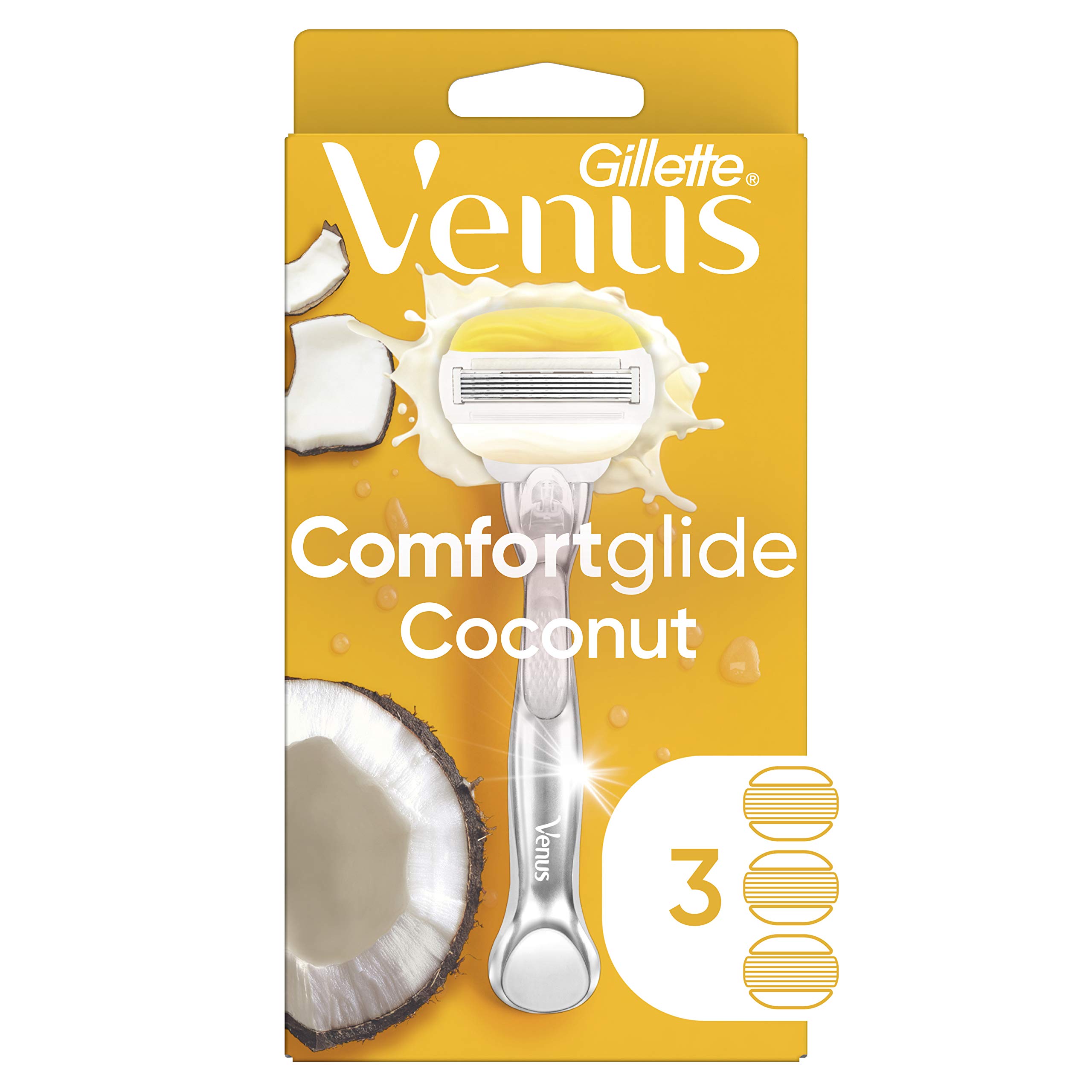 Foto 2 pulgar | Razor Gillette Venus Comfortglide Coconut + Olay Para Mujer - Venta Internacional.