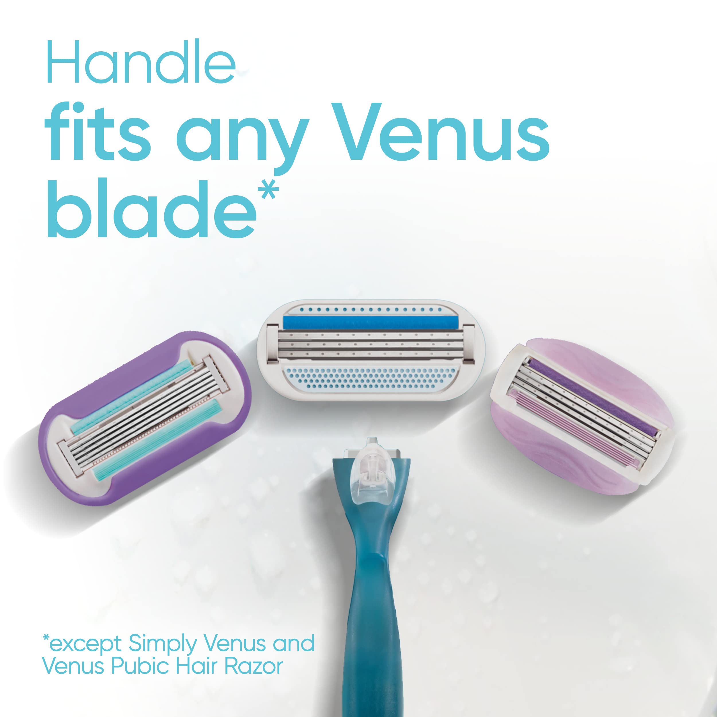 Foto 8 pulgar | Razor Gillette Venus Smooth Para Mujer, 1 Mango Y 2 Recambios - Venta Internacional.