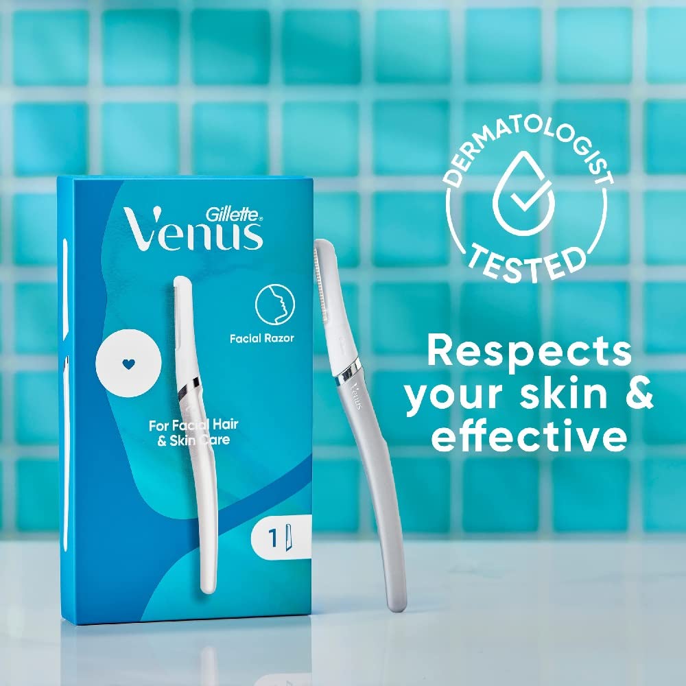 Foto 8 pulgar | Herramienta De Dermaplaning Gillette Venus Con 2 Recambios De Cuchillas Para Mujer - Venta Internacional.