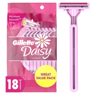 Foto 1 | Maquinillas De Afeitar Desechables Gillette Venus Daisy Classic 18 Para Mujer - Venta Internacional.