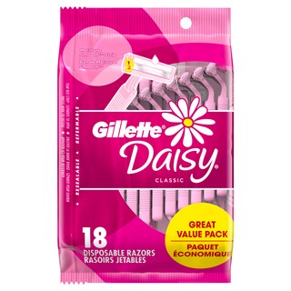 Foto 2 | Maquinillas De Afeitar Desechables Gillette Venus Daisy Classic 18 Para Mujer - Venta Internacional.
