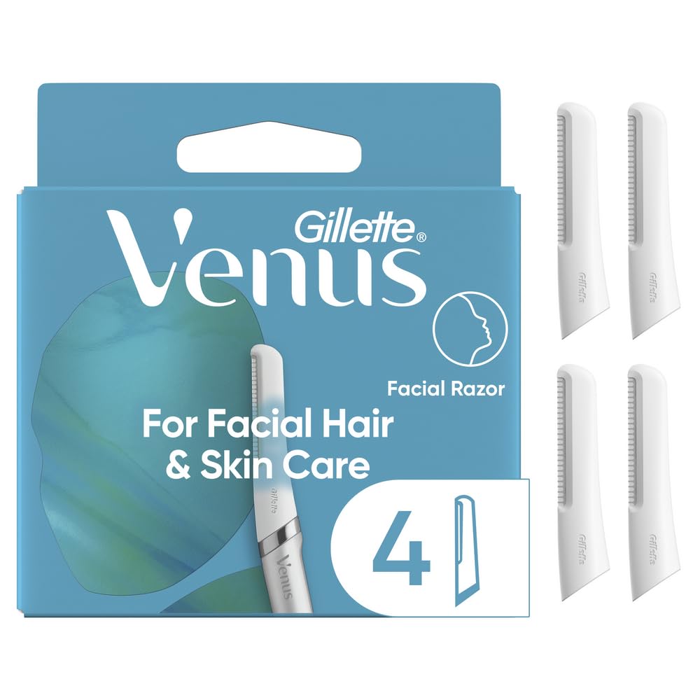 Foto 2 pulgar | Recambios Para Maquinillas De Afeitar Faciales Gillette Venus Dermaplaning, 4 Unidades - Venta Internacional.