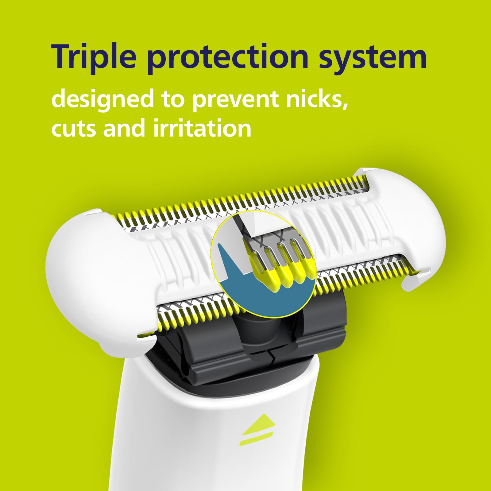 Foto 5 | Cuchilla De Repuesto Philips Norelco Oneblade Skin Protect, Paquete De 2 - Venta Internacional.