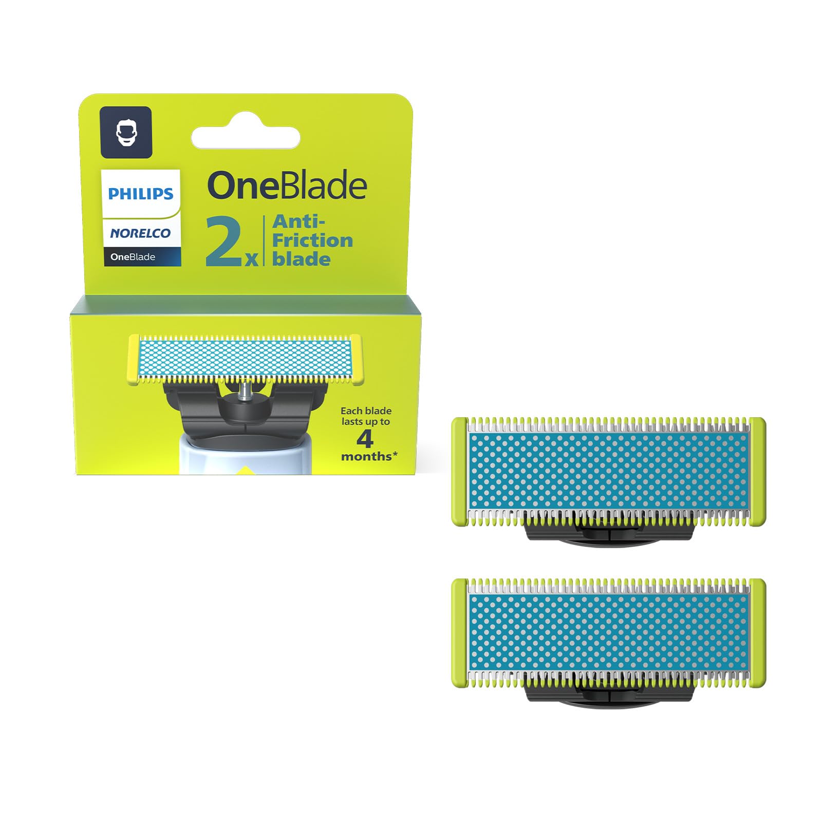 Foto 2 pulgar | Afeitadora Eléctrica Philips Norelco Oneblade con Cuchilla de Repuesto - Venta Internacional